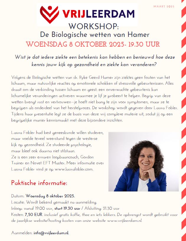 Flyer voor website